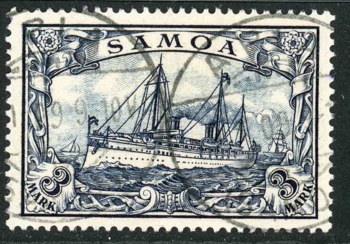 Germany / Samoa 1900-01 SG.G18 F/U