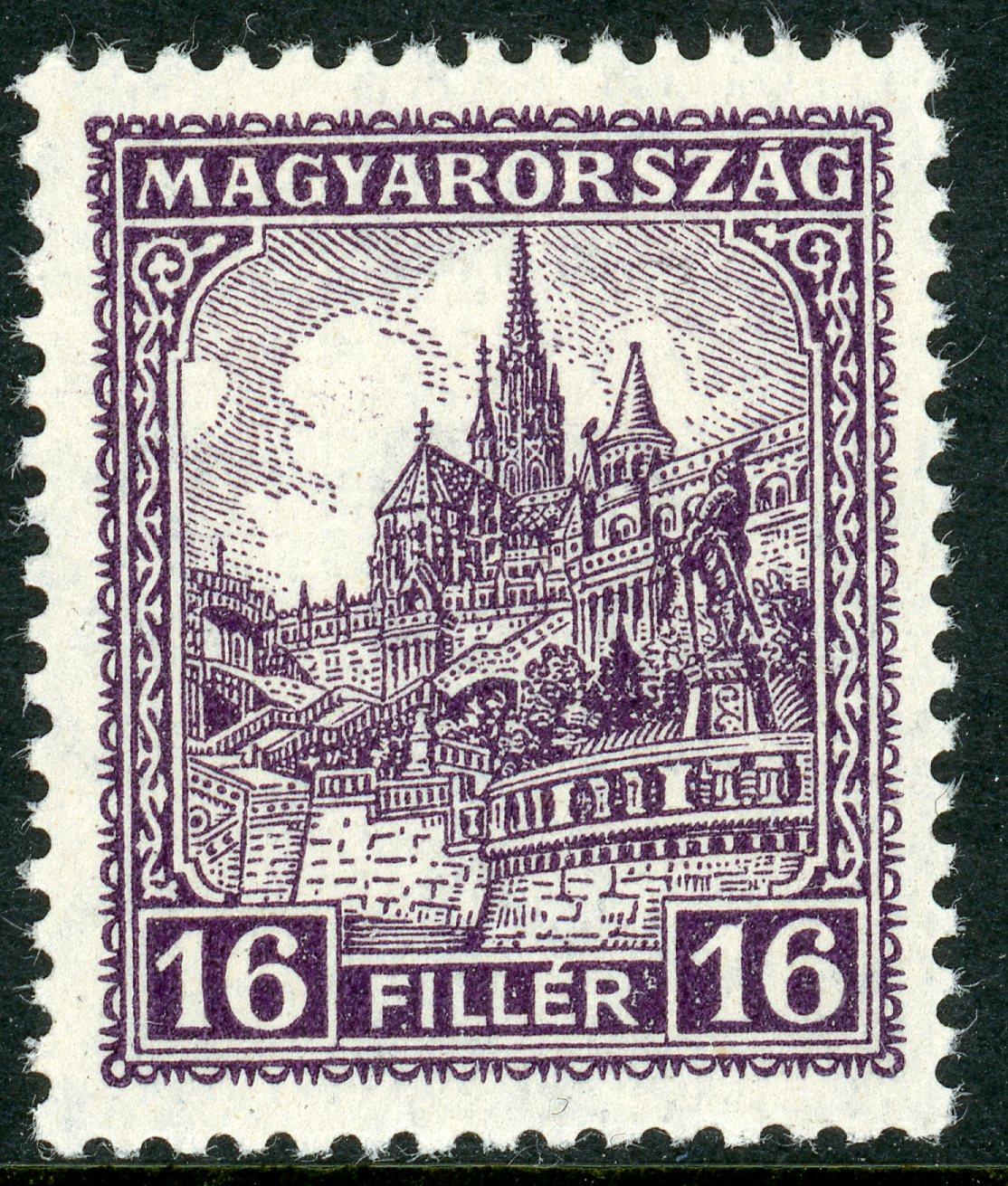 Hungary 1926-27 SG.467a U/M