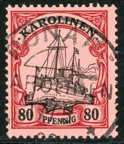 Germany / Caroline Islands 1901-10 SG.21 F/U