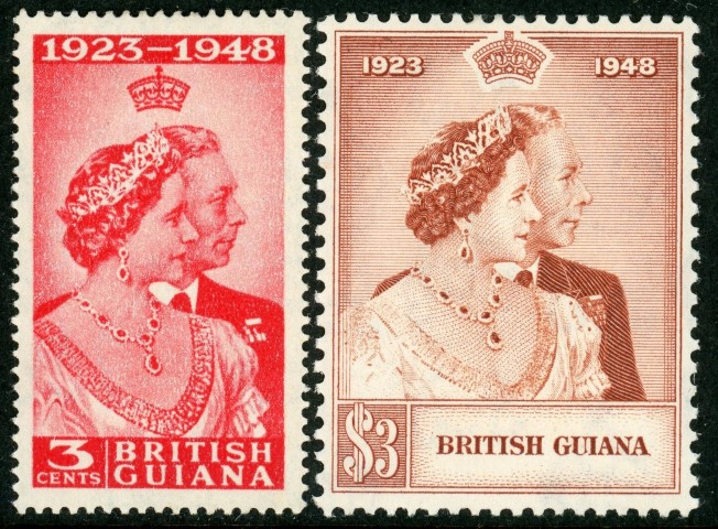 British Guiana 1949 SG.322-323 M/M