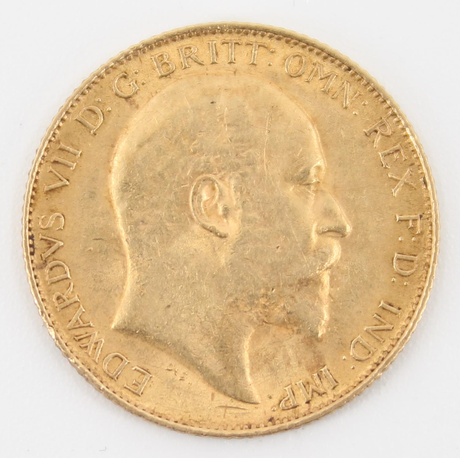 1910 King Edward VII Half-Sovereign