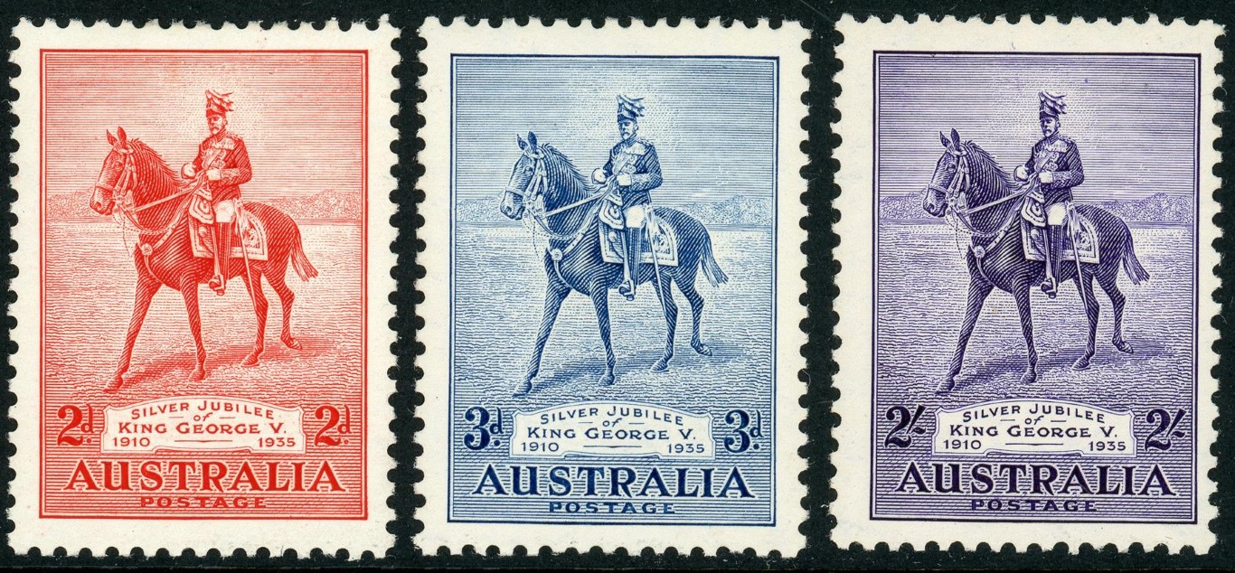 Australia 1935 SG.156-158 M/M (1)