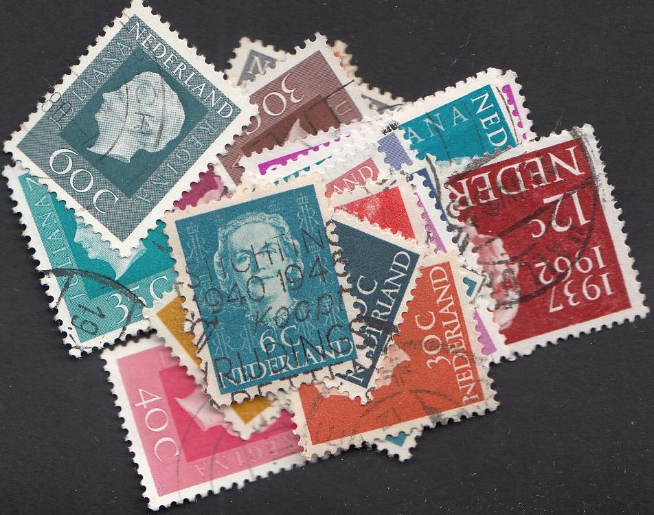 Dutch stamps, Dutch Royalty - 25 Stamps