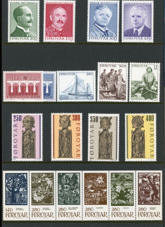 Faroe Islands 1984 Collectors Pack