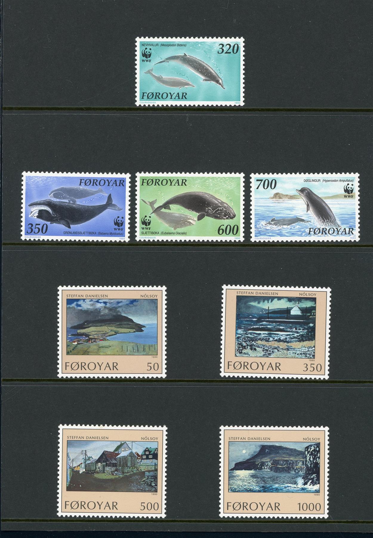 Faroe Islands 1990 Collectors Pack