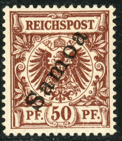 Germany / Samoa 1900 SG.G6 M/M