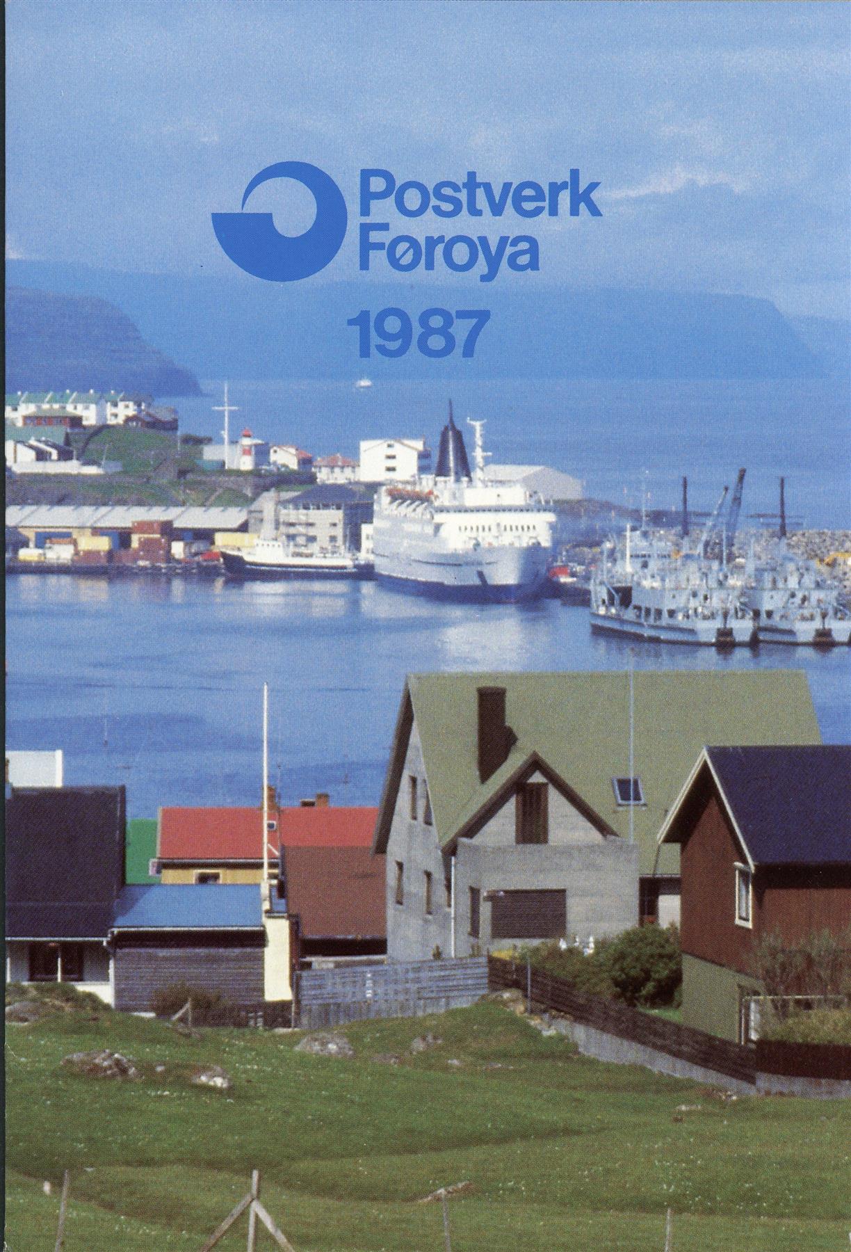 Faroe Islands 1987 Collectors Pack