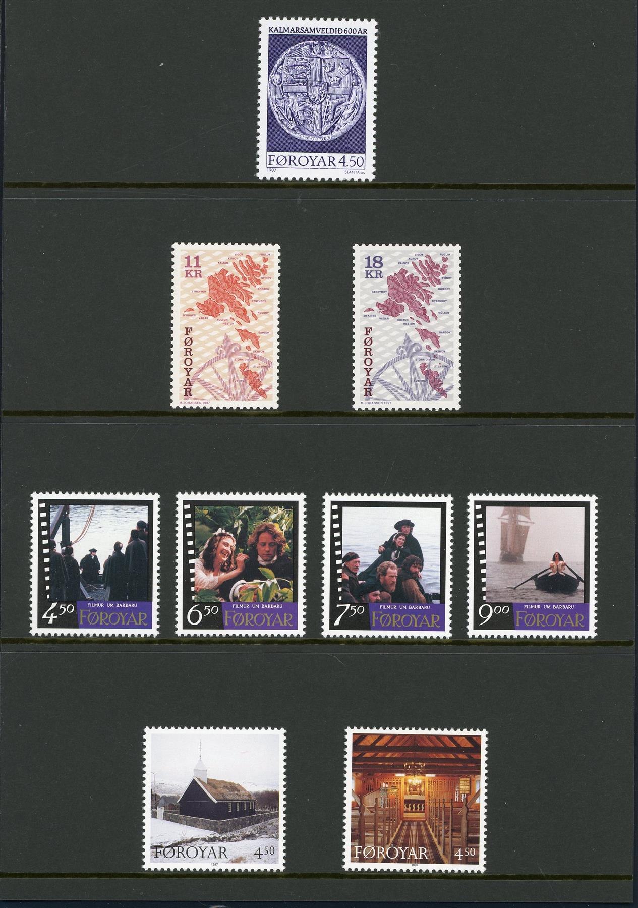 Faroe Islands 1997 Collectors Pack