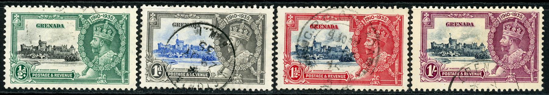 Grenada 1935 SG.145-148 F/U