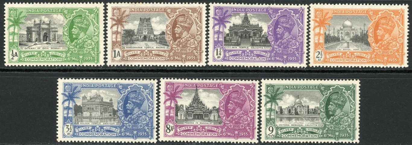 India 1935 SG.240-246 U/M