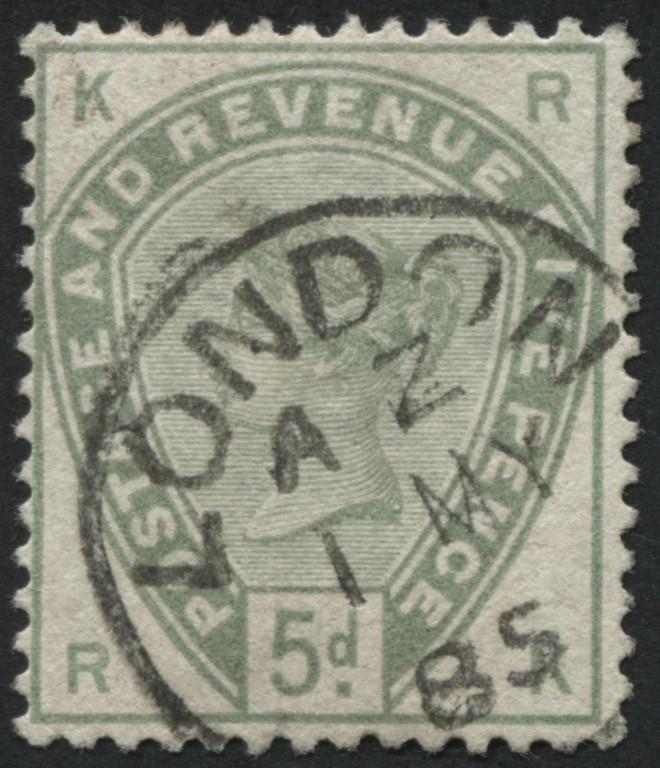 SG193 5d good colour, 1885 cds