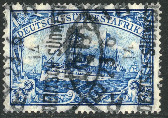 German South-West Africa 1906-19 SG.30 F/U