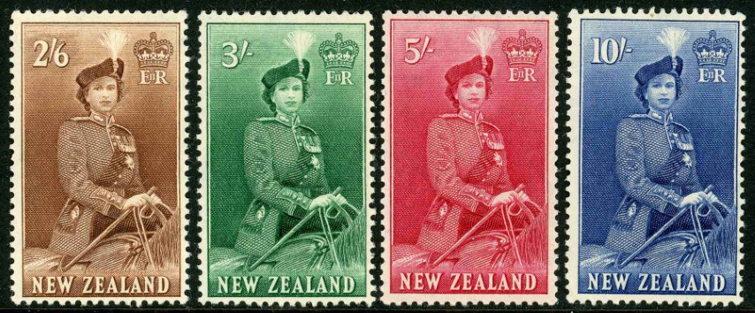 New Zealand 1953-59 SG.723-736 M/M