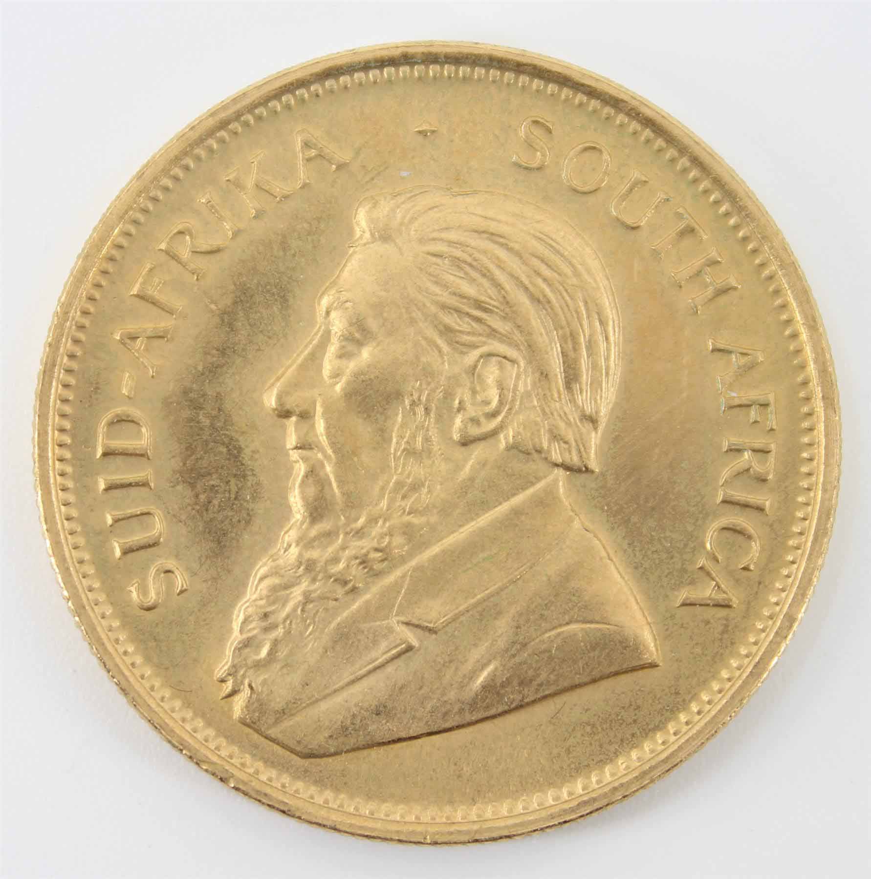 1975 Krugerrand 1oz fine Gold Springbok