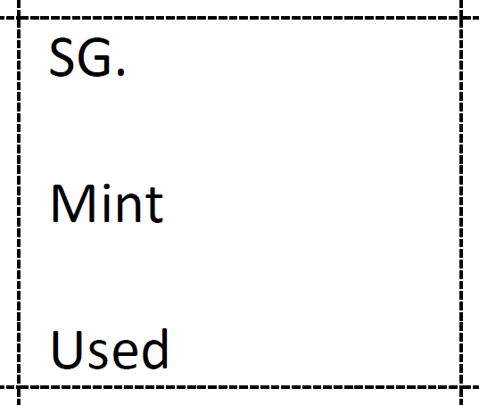 SG Tags - Price Tags for use on Stockcards (1000)