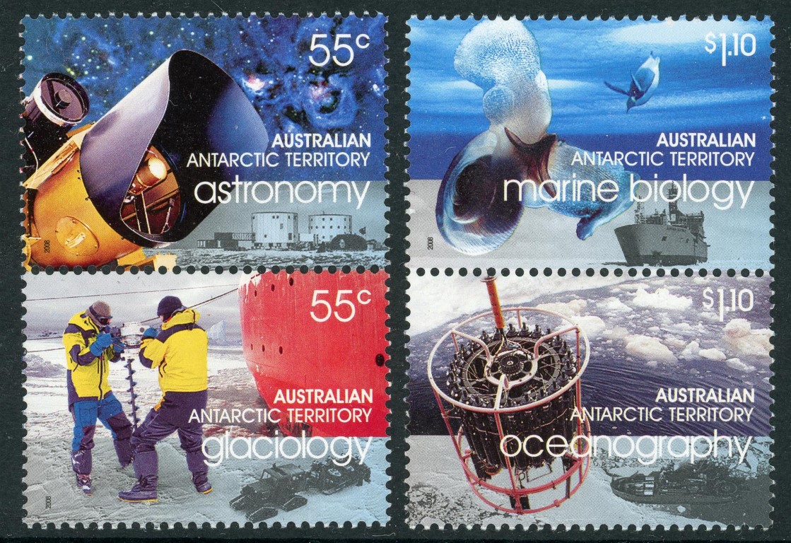 Australian Antarctic Territory 2008 SG.180-183 U/M