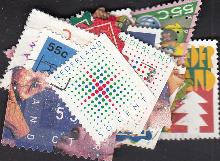 Dutch stamps - Large & small stamps - 27 Stamps