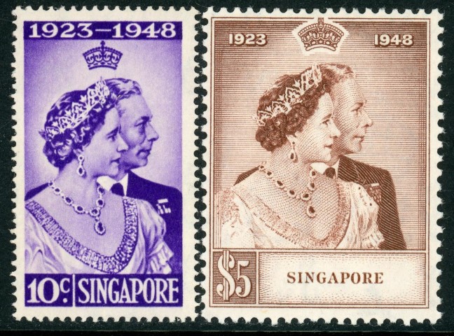 Singapore 1948 SG.31-32 M/M