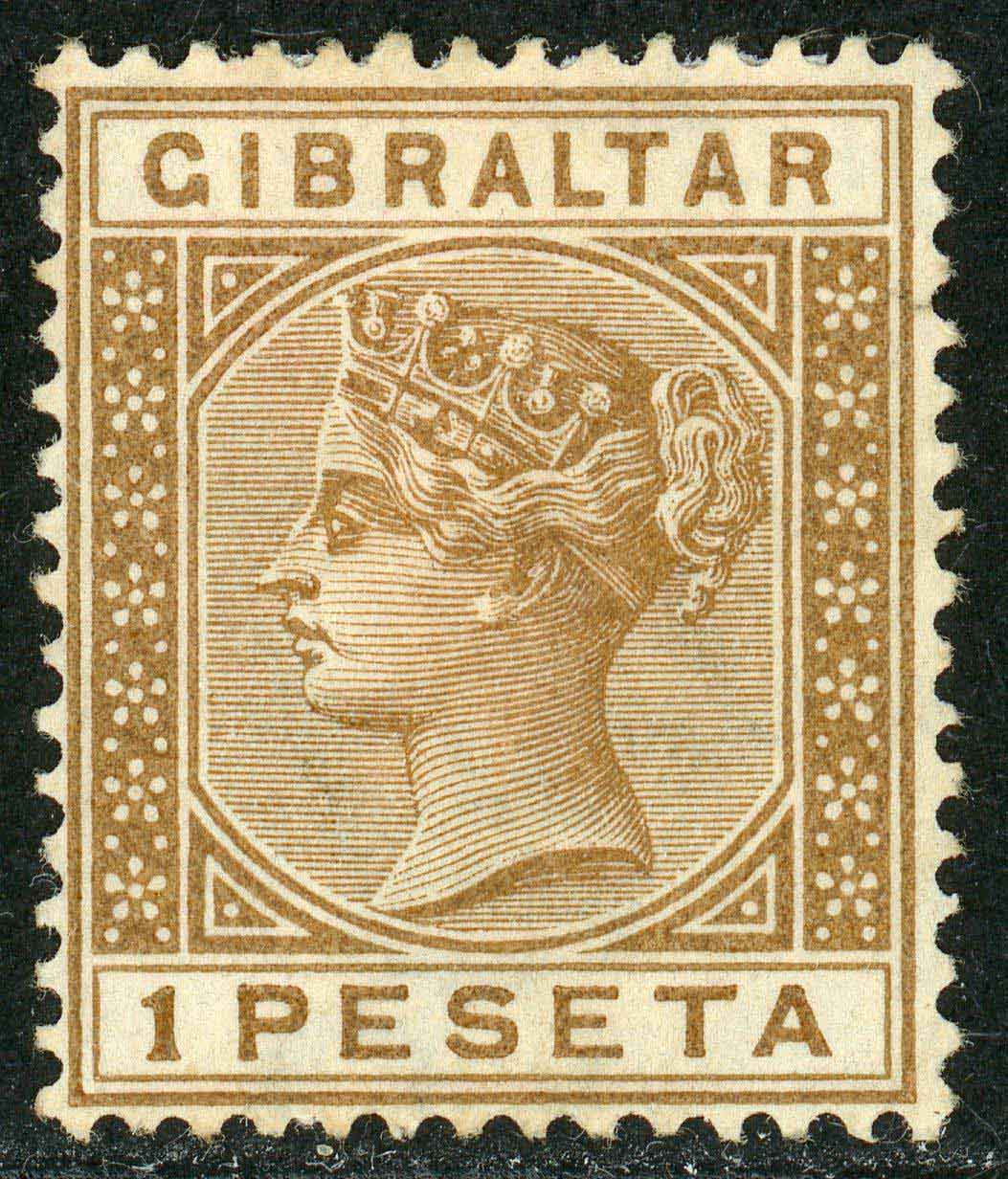 Gibraltar 1889-96 SG.30 M/M