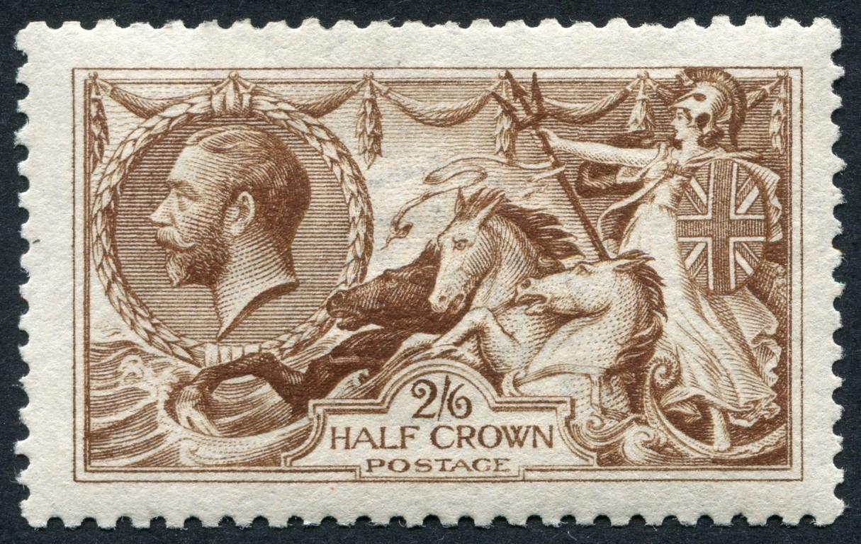 SG405 2/6d Yellow-Brown, very fine mint