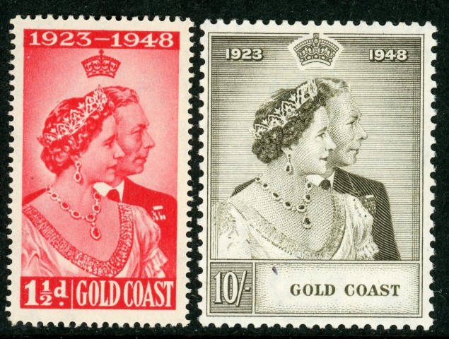 Gold Coast 1948 SG.57-58 M/M