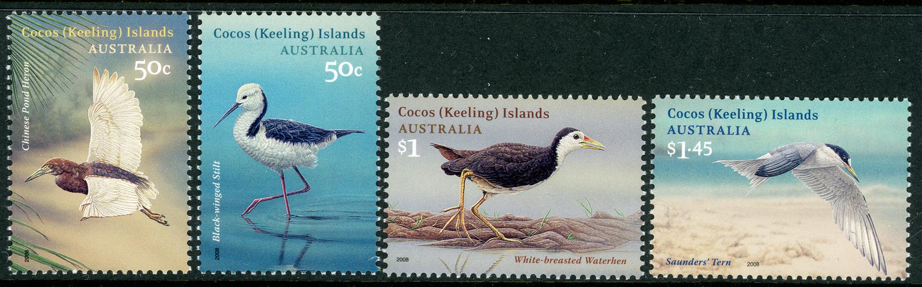 Cocos (Keeling) Islands 2008 SG.434-437 U/M