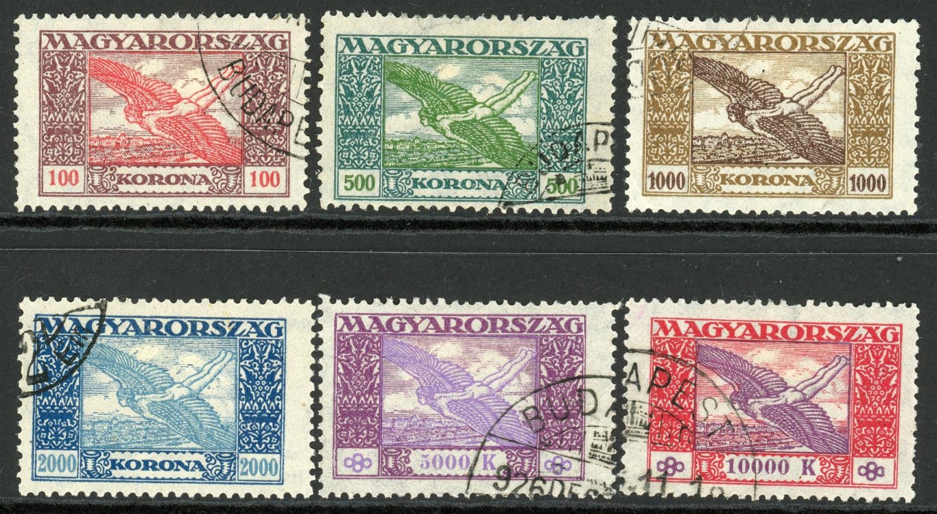 Hungary 1924 SG.433-436b F/U