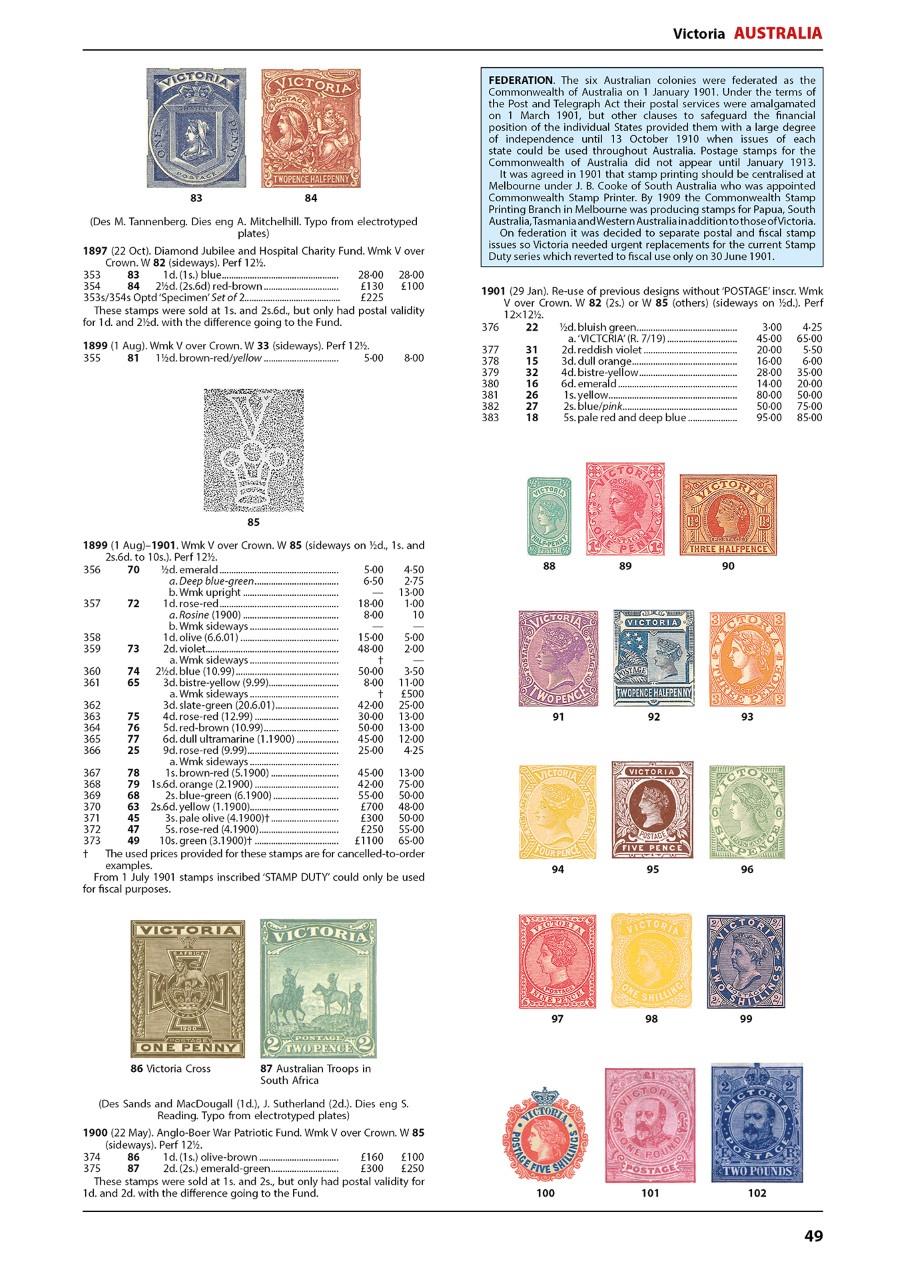 Australia Stamp Catalogue 12th Edition