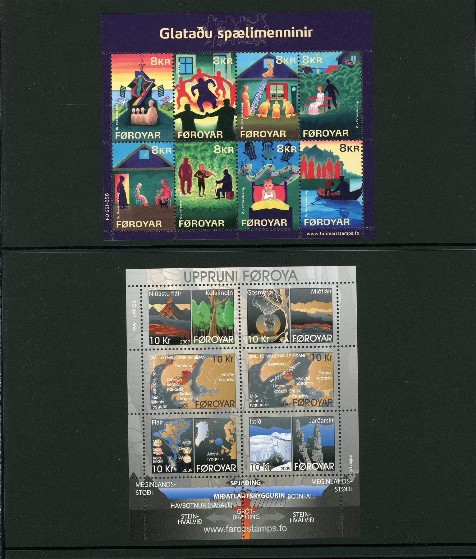 Faroe Islands 2009 Collectors Pack