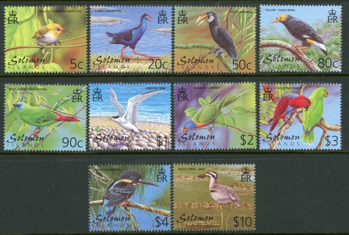 Solomon Islands 2001 SG.976-987 U/M