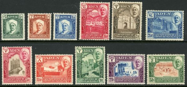 Aden / Quaiti 1942 SG.1-11 U/M