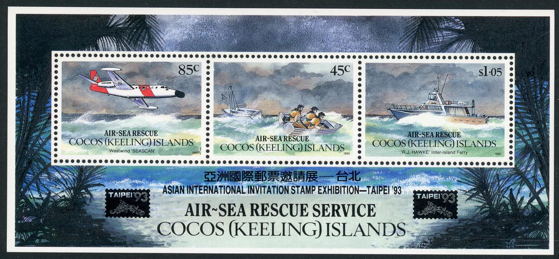 Cocos (Keeling) Islands 1992 SG.MS292 U/M