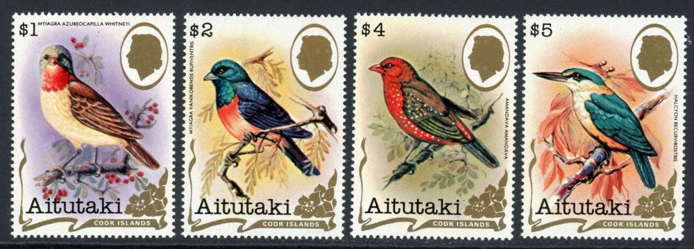 Aitutaki 1981-2 SG.317-352 U/M