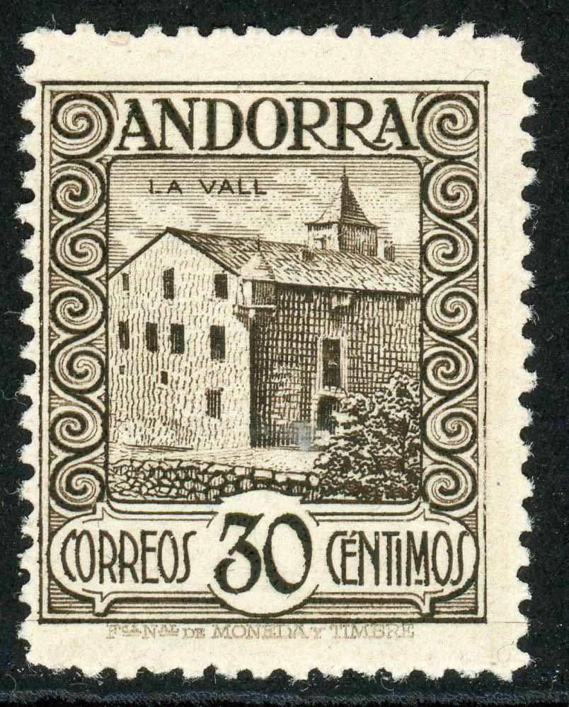 Andorra 1929 SG.20A M/M