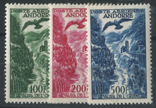 Andorra 1955 SG.F163-5 U/M