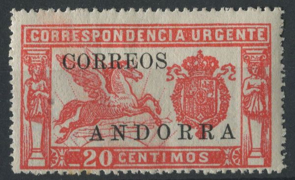 Andorra-Spanish 1928 SG.E14 M/M