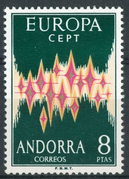 Andorra (Spanish) 1972 SG.67 U/M