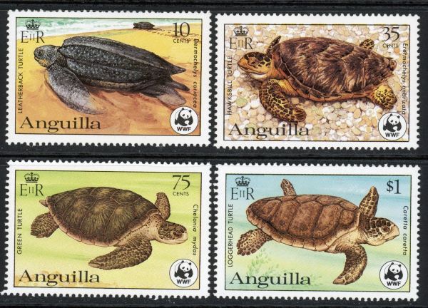 Anguilla 1983 SG.560-563 U/M