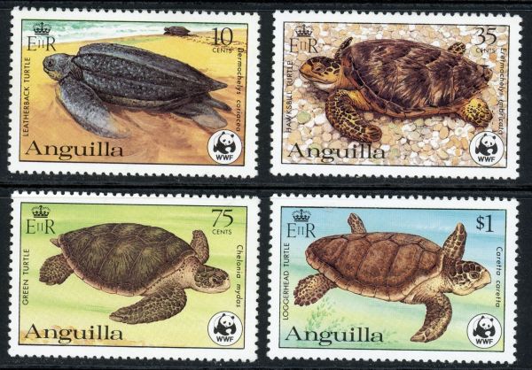 Anguilla 1983 SG.560a-563a U/M