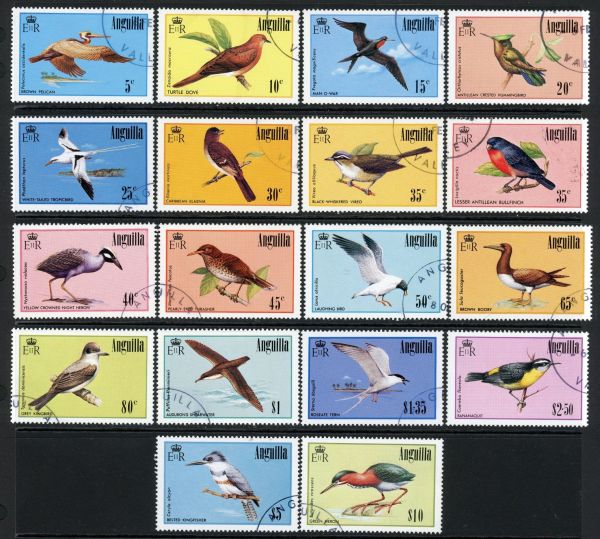 Anguilla 1985 SG.659-675 F/U