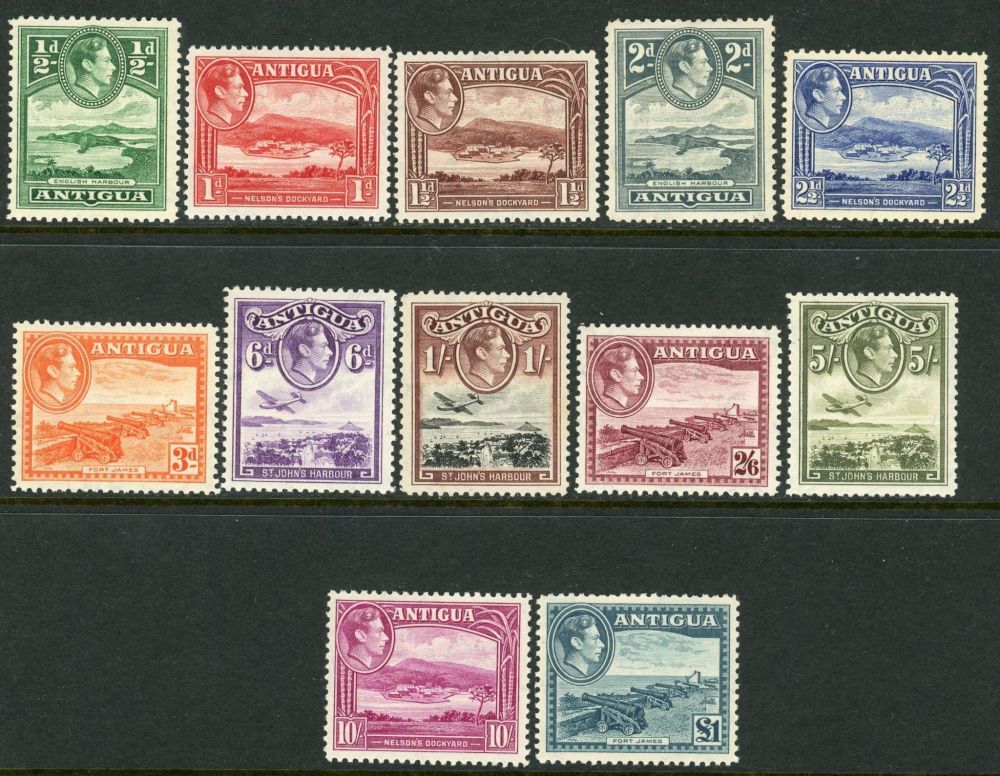 Antigua 1938-51 SG.98-109 U/M (1)