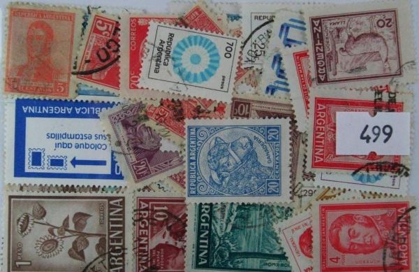 Argentina 100 Stamps (499)