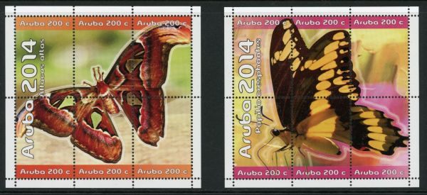 Aruba 2014 SG.MS787/8 U/M