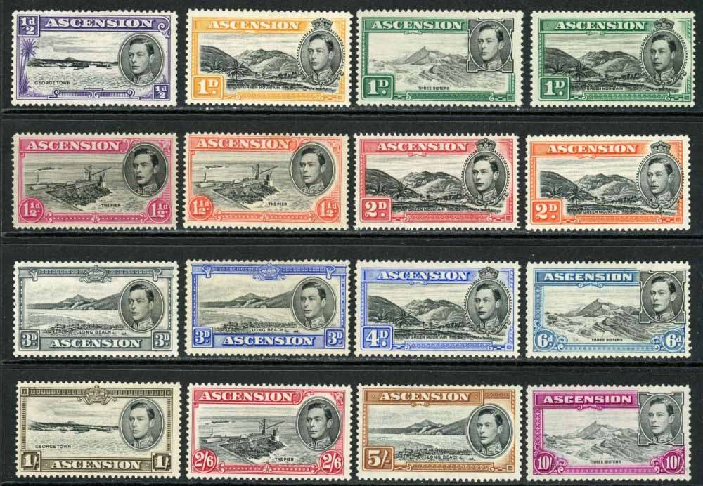 Ascension 1938-53 SG.38b-47b M/M (1)