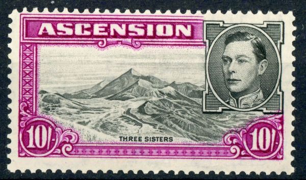 Ascension 1938-53 SG.47 P13 M/M