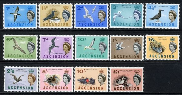 Ascension 1963 SG.70-83 U/M