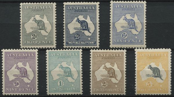 Australia 1915 SG.24-27 M/M