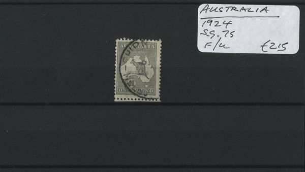 Australia 1924 SG.75 F/U