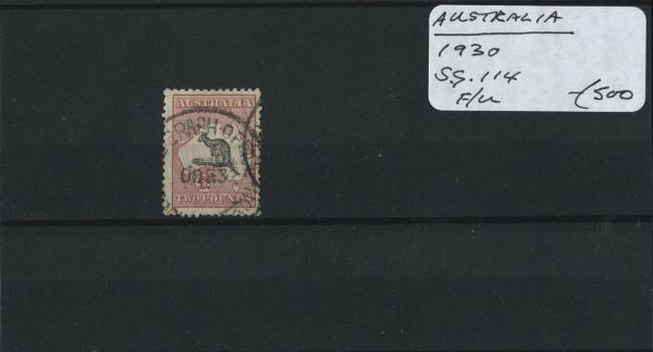 Australia 1930 SG.114 F/U