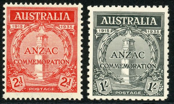 Australia 1935 SG.154-155 M/M (10)